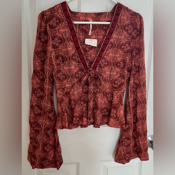 Free People Women’s Blouse Size XS NWT - Picture 1 of 5
